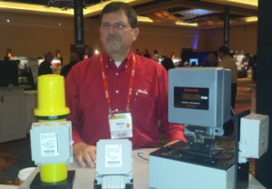 Kevin Alishouse Displays Itron’s Gas Telemetry Product Portfolio